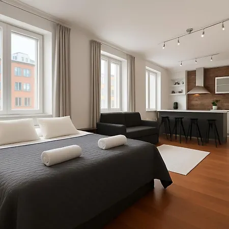Apartmán Finland Ratina - Spacious With Own Sauna And Great Location Next To Uros Live Arena Tampere