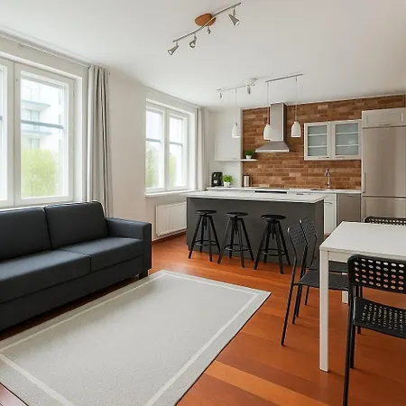 Apartmán Finland Ratina - Spacious With Own Sauna And Great Location Next To Uros Live Arena
